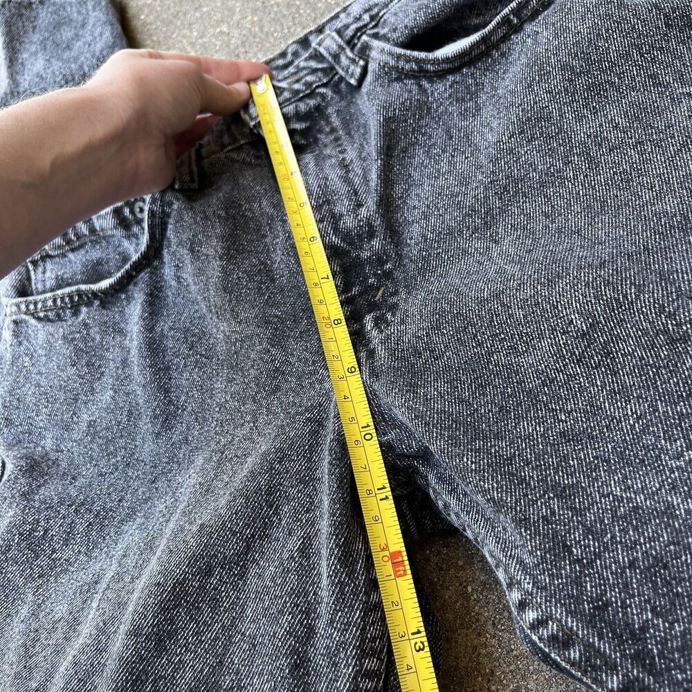 Levis 505 30x33 Black Regular Fit Straight Leg Men Jean Made in USA Vintage 90’s - Picture 15 of 16